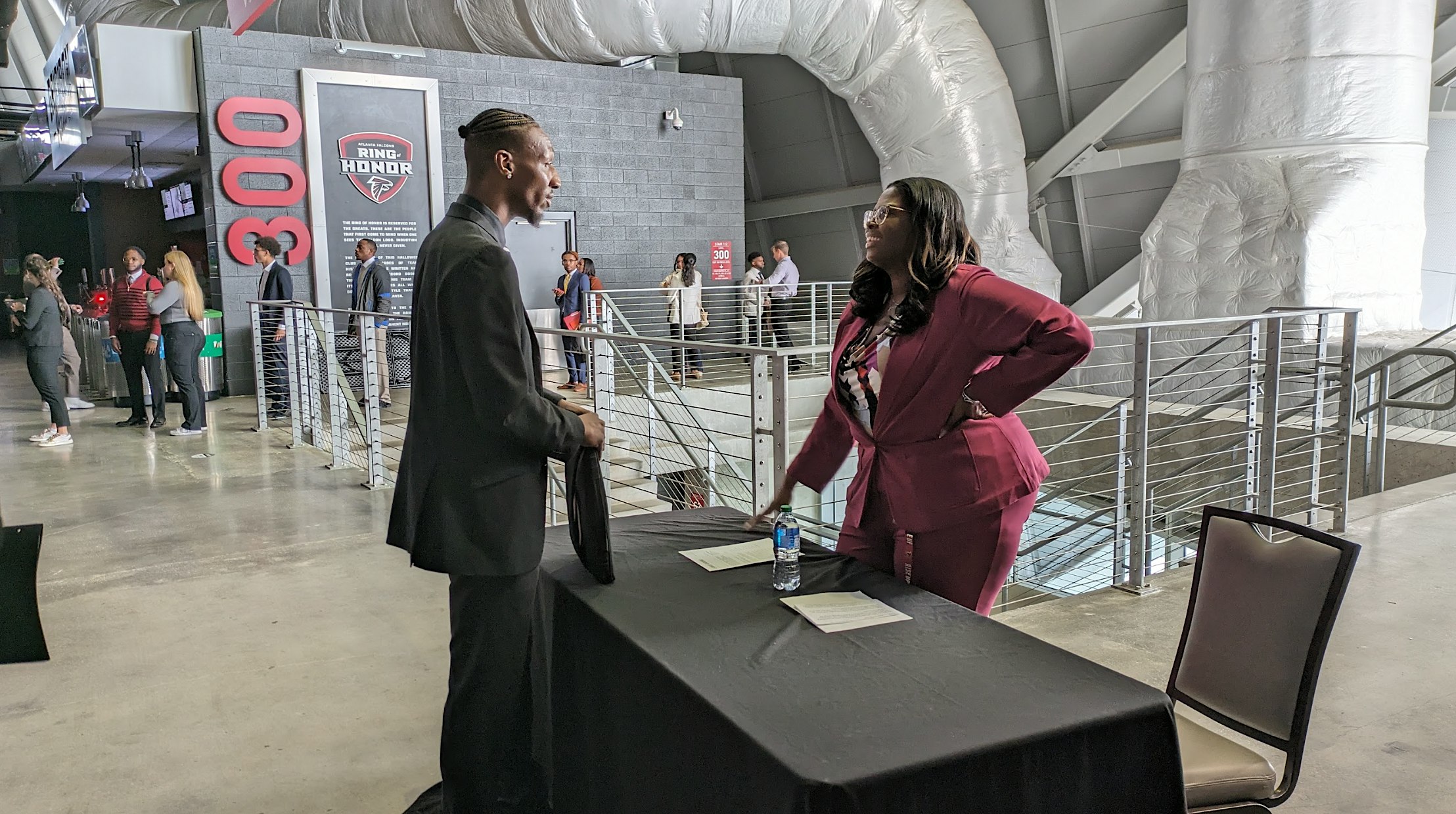 AMB Sports & Entertainment Career Expo at Mercedes-Benz Stadium