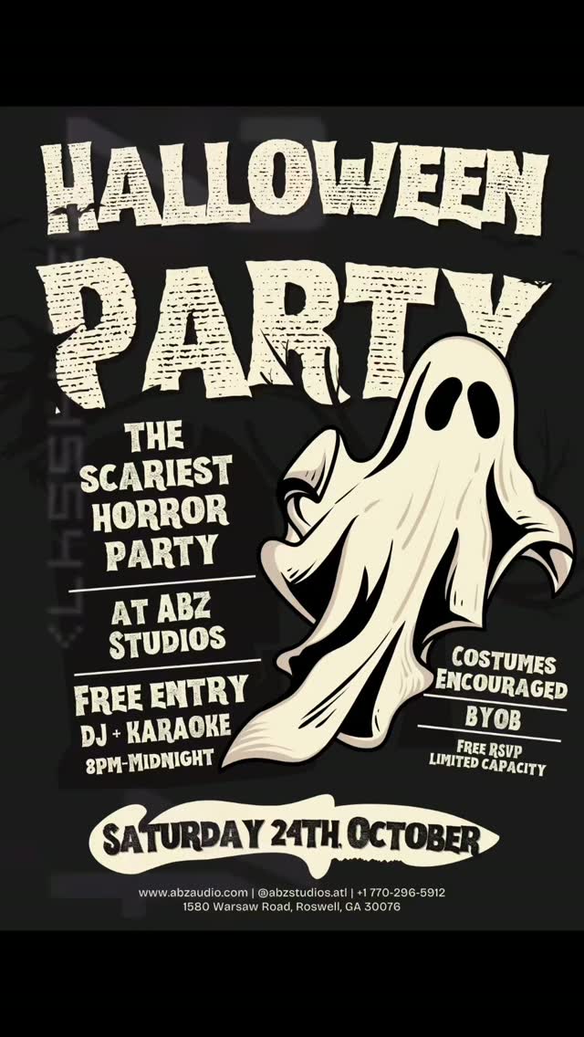 Halloween Studio Party
