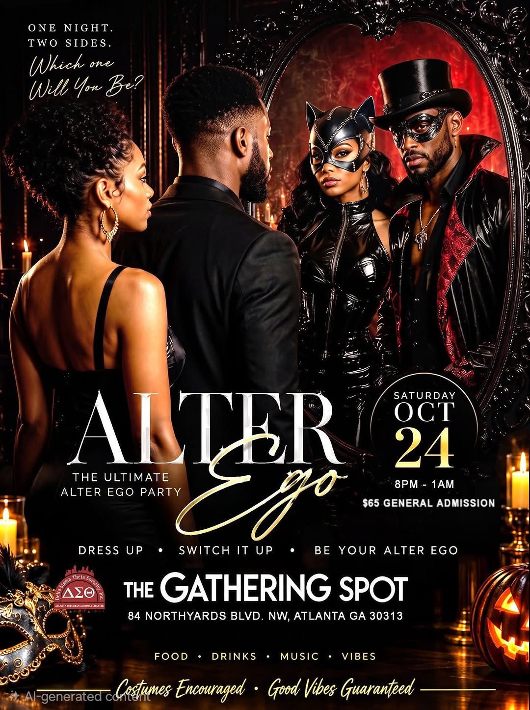 Delta Sigma Theta Halloween Costume Party