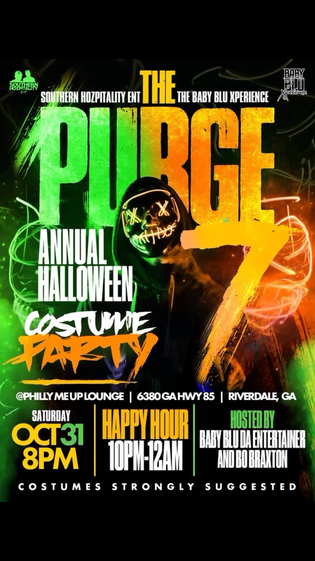 Southern Hozpitality Ent Halloween Purge
