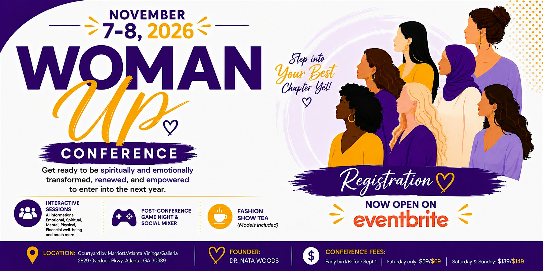 Woman Up Conference 2026: Living My Best Life