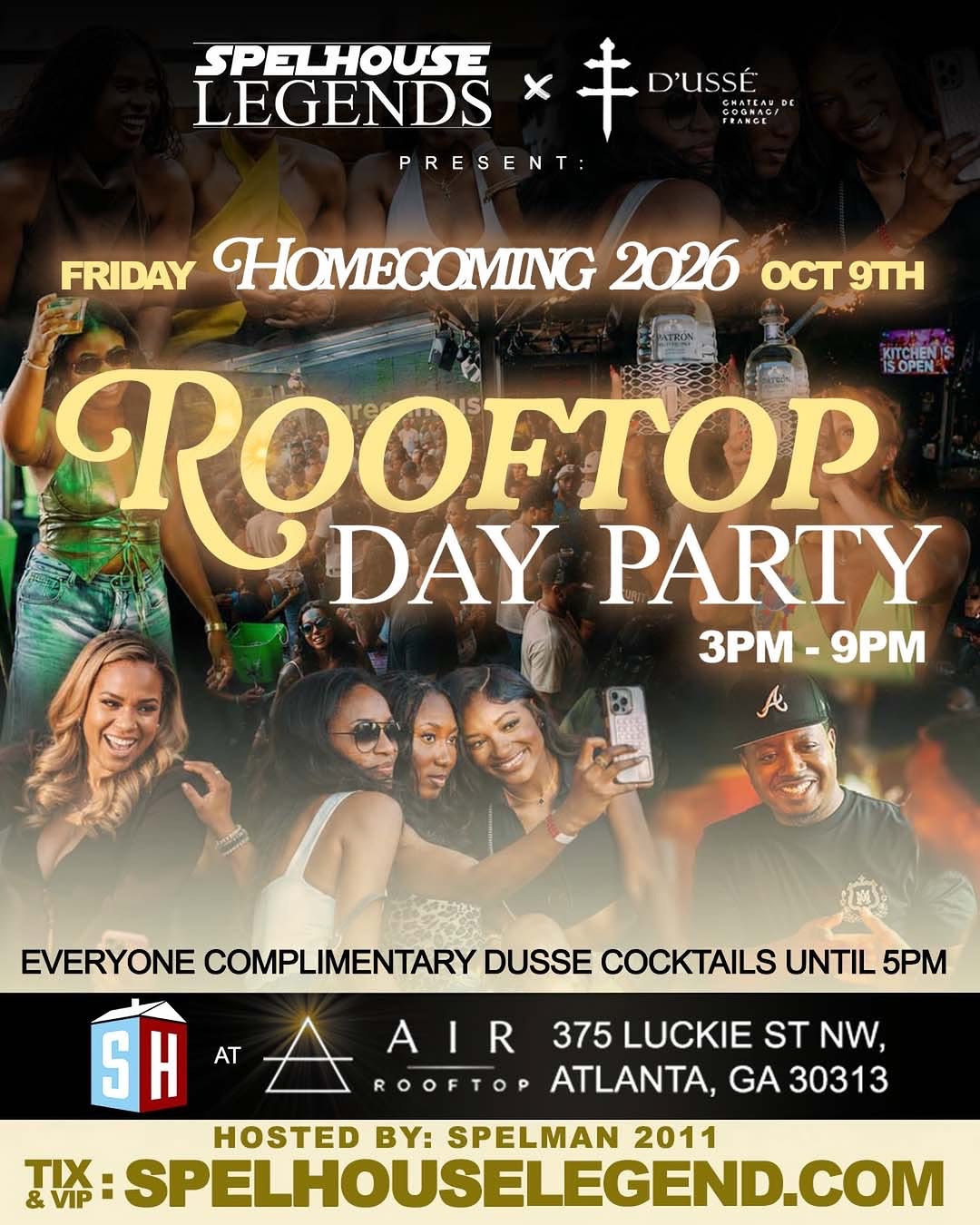 Homecoming Friday Rooftop Day Party