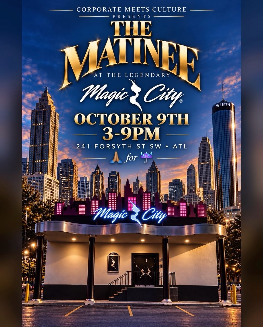 The 4th Annual MATINEE – Homecoming Weekend