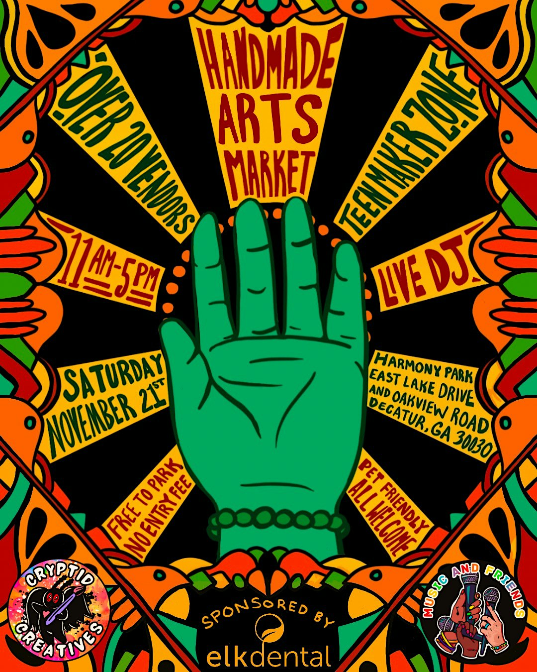 Handmade Arts Market at Harmony Park: Shop Locally Made Holiday Gifts!