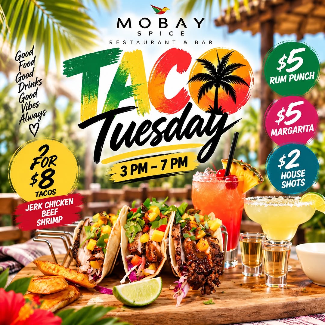 Taco Tuesday at MoBay Spice