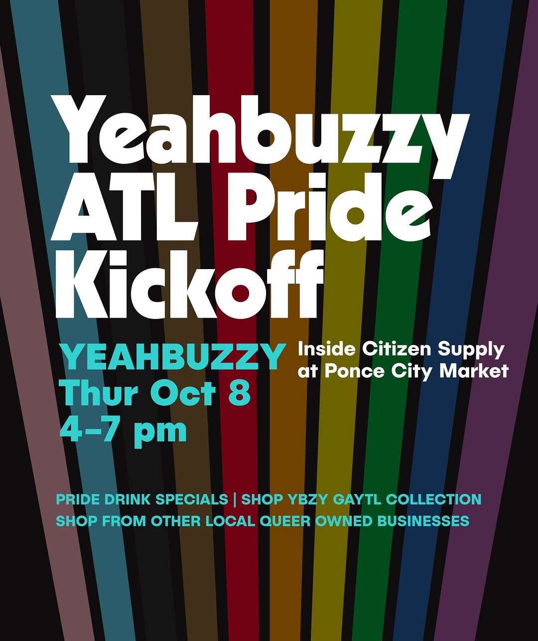 Second Friday ATL – Atlanta Pride Kickoff at YEAHBUZZY's Shop