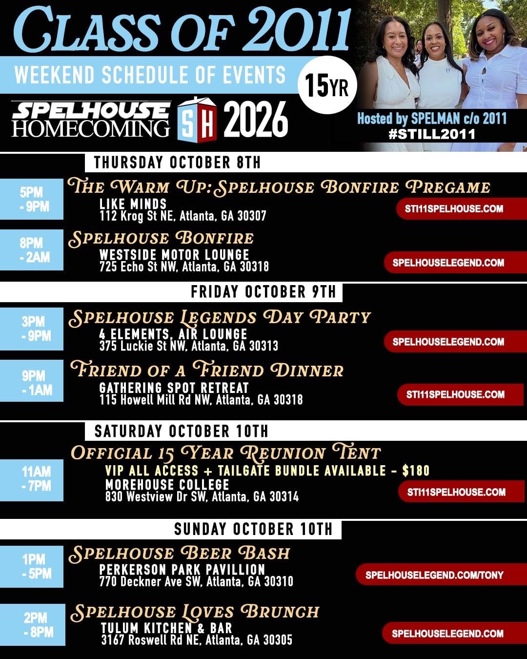 SpelHouse C'2011 Homecoming Event