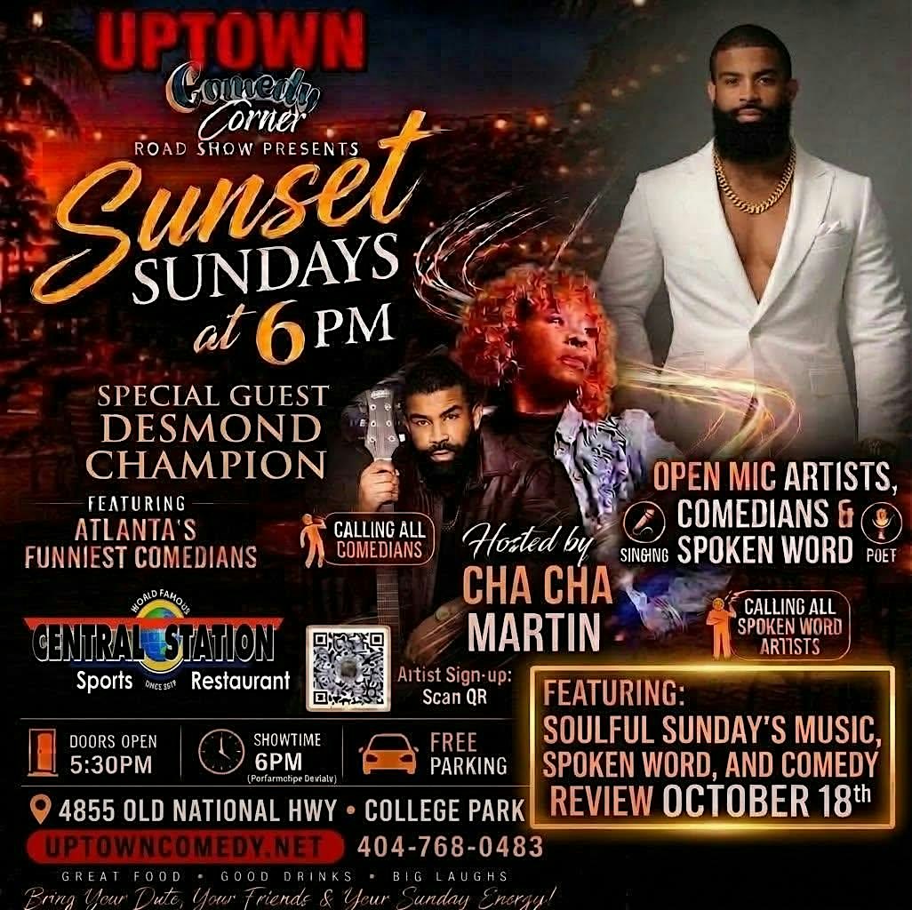 Sunset Soulful Sundays Comedy & Music