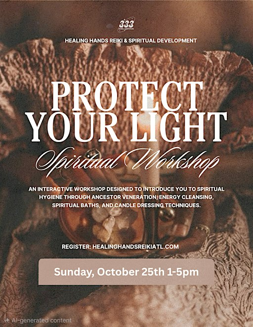 Protect Your Light Workshop: Spiritual Hygiene for Healers