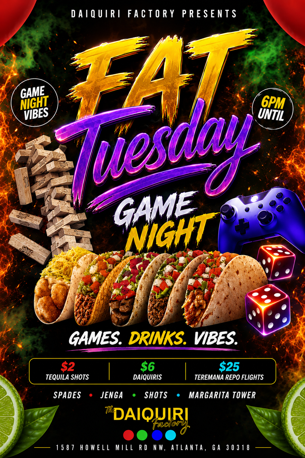 Tuesday @ Daiquiri Factory