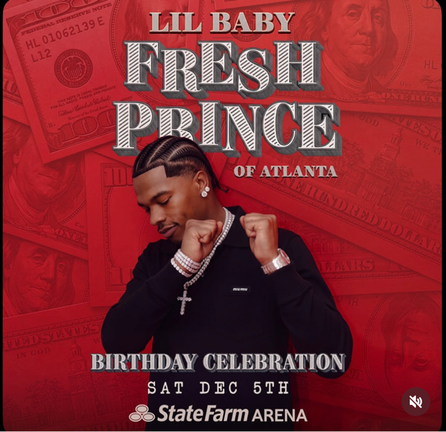 Lil Baby Fresh Prince of Atlanta Birthday Celebration