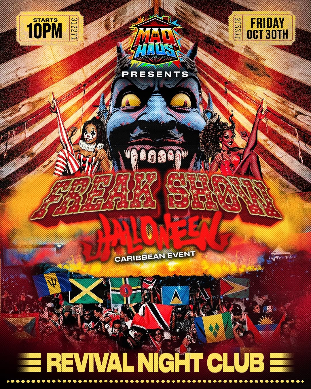 MADHAUS Halloween Caribbean Experience