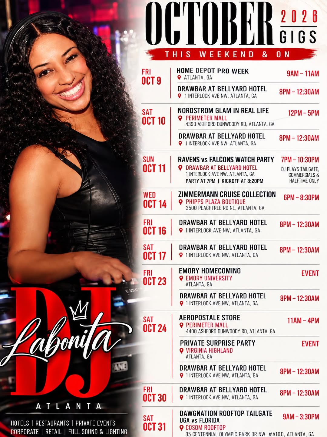 DJ Labonita at Drawbar