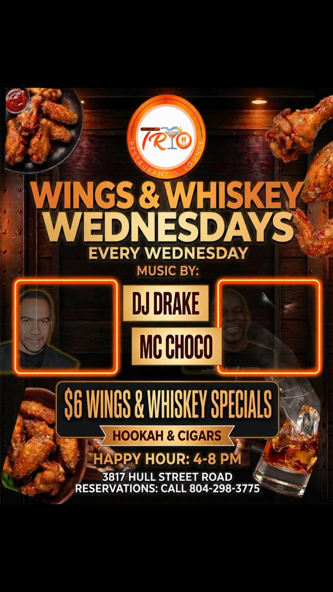 Margaritas & Wings Wednesdays at Status Lounge