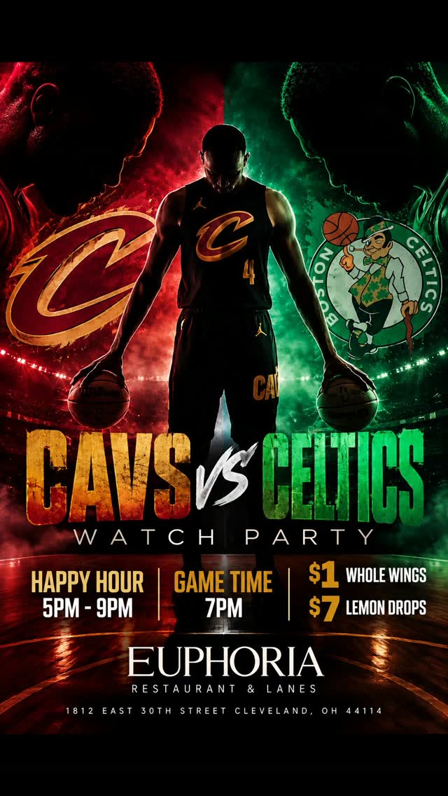 Cavs vs Celtics Watch Party