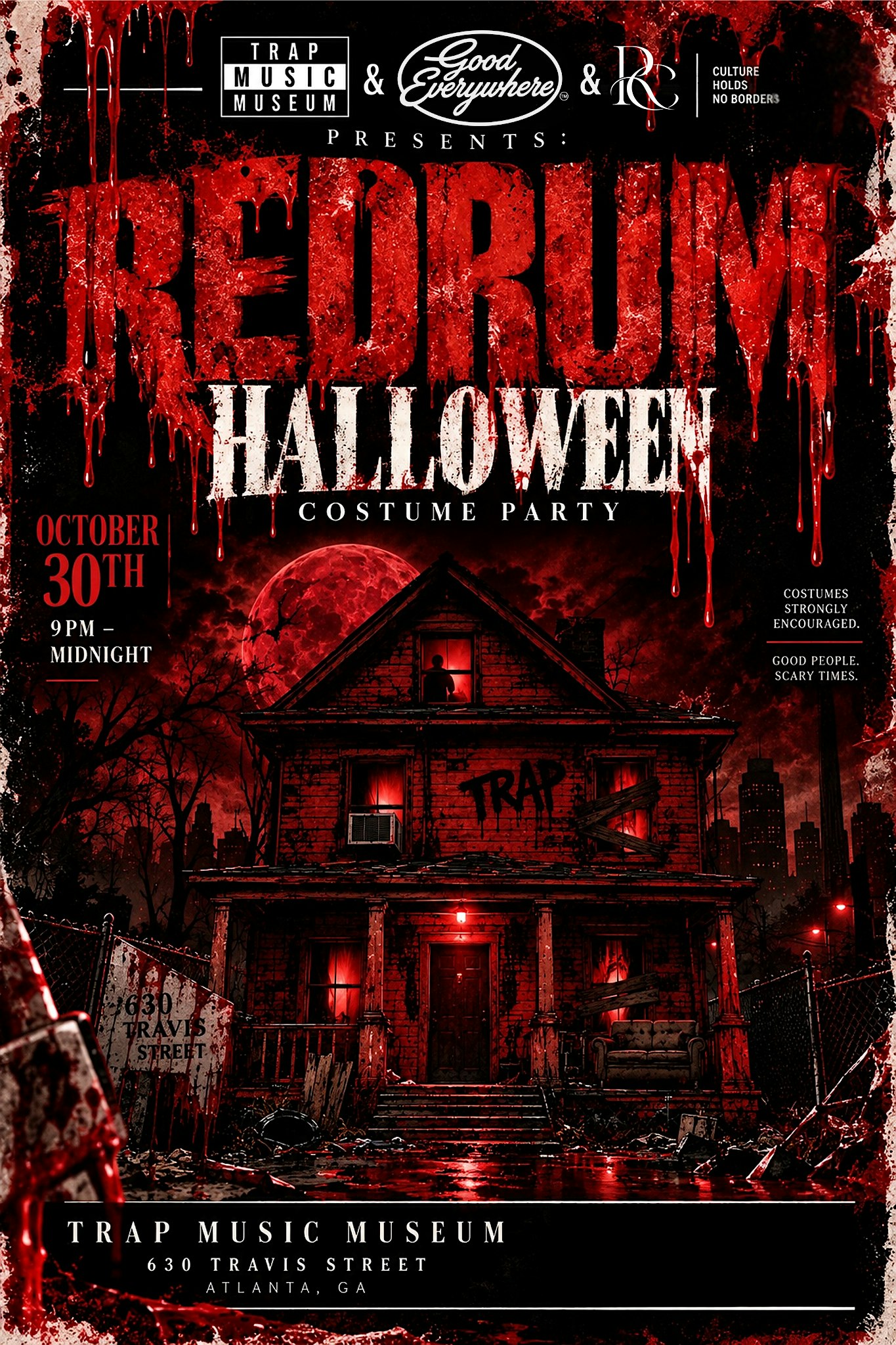REDRUM: A Trap Music Museum Halloween Experience