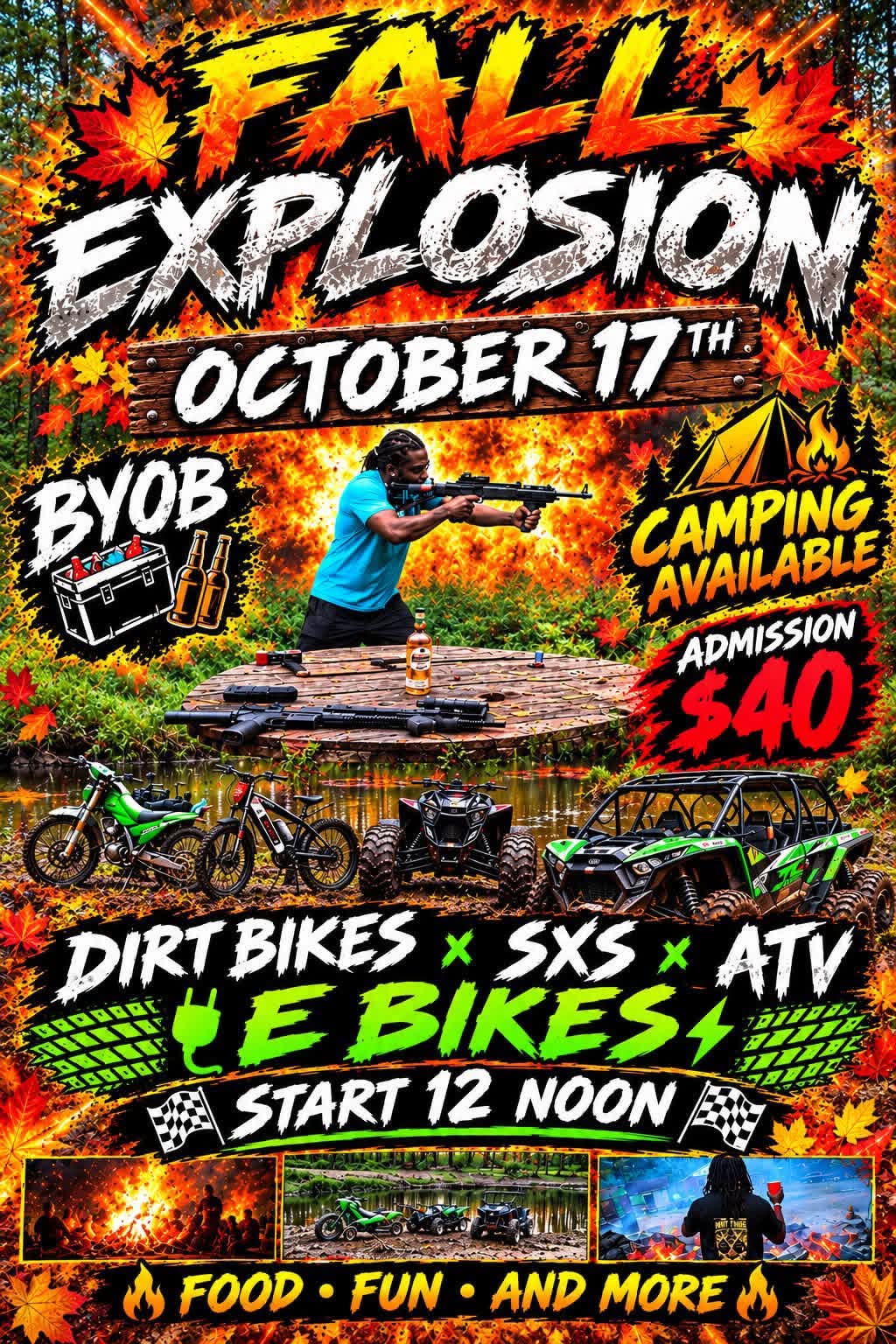 Just Ride Weekend – Dirt Bike & 4Wheeler Ride Out
