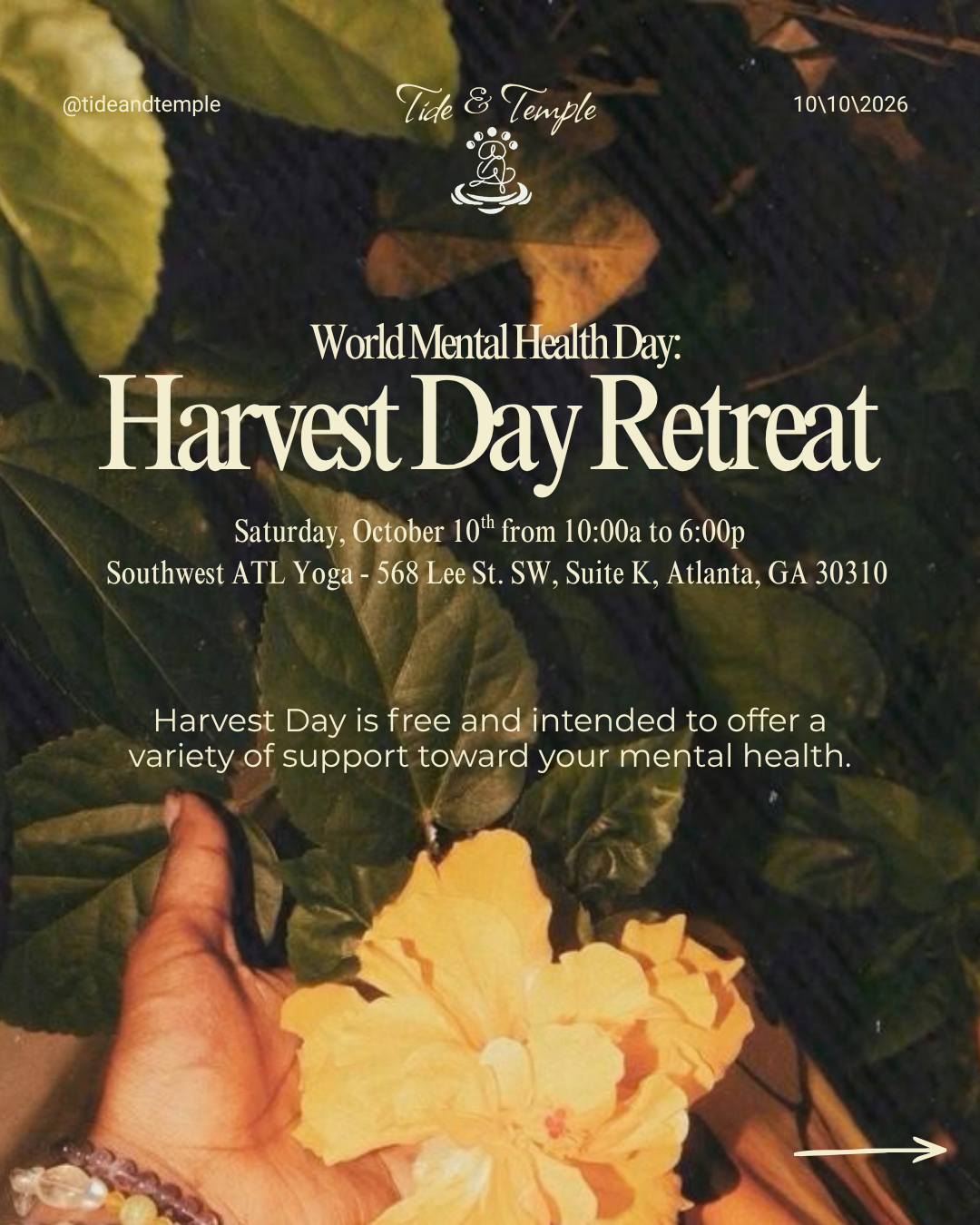 Harvest Day Retreat