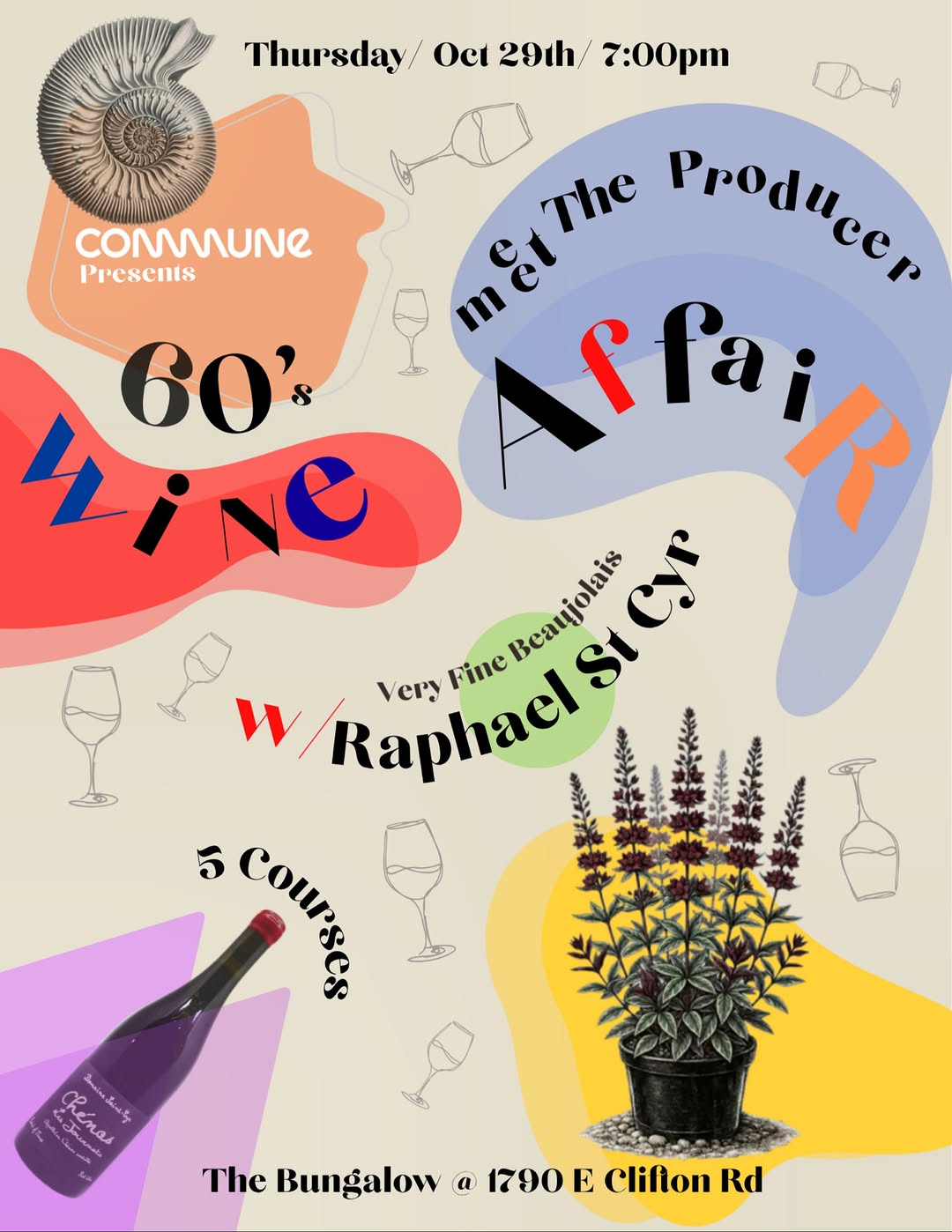 Wine Dinner at Commune ATL