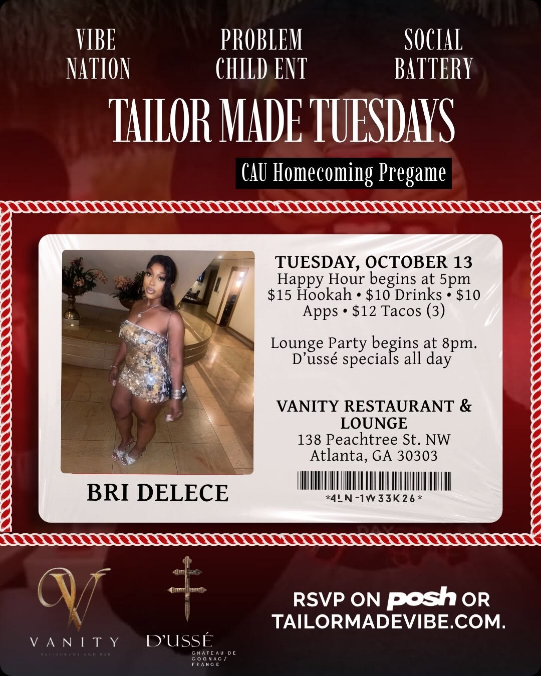 Tailor Made Vibe Event