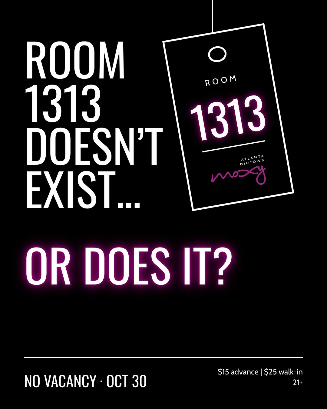 Room 1313 Halloween Mystery Party