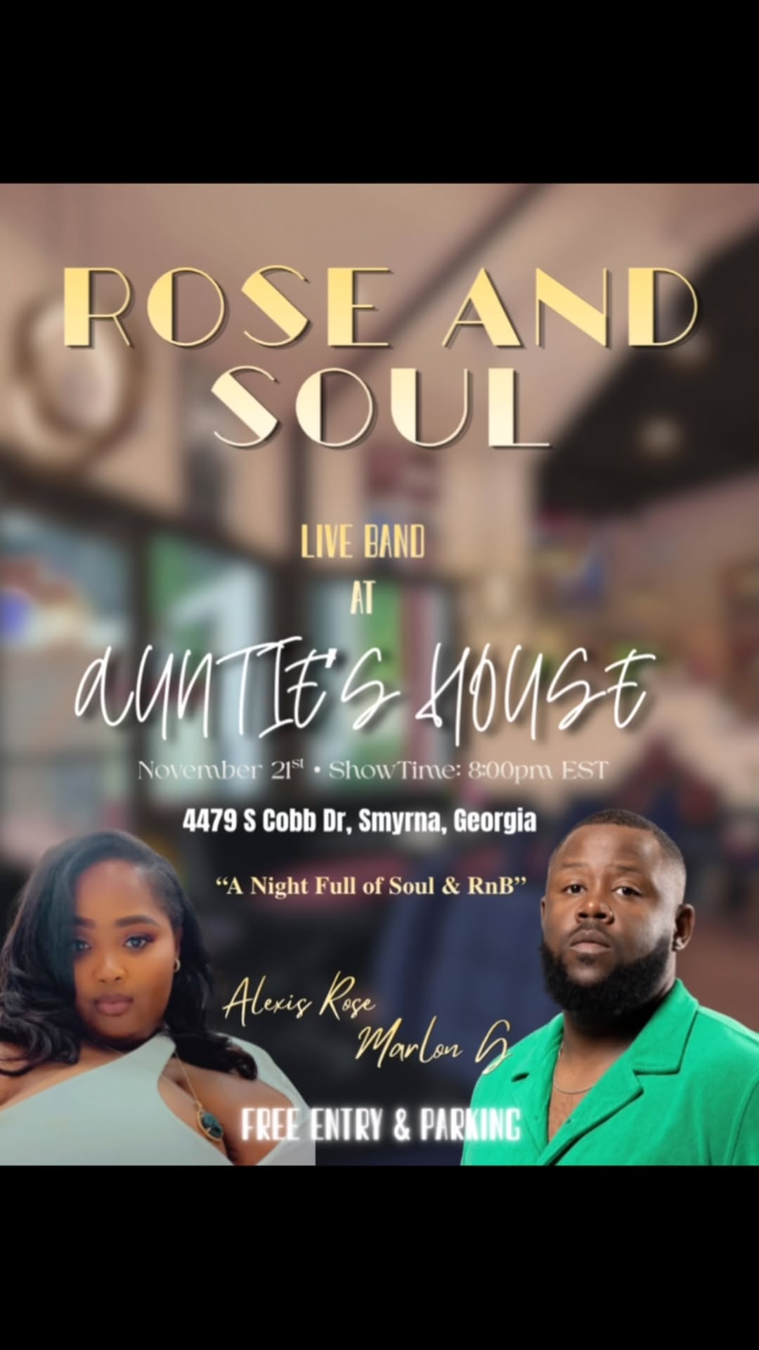 Auntie's House LIVE at St. James Live ATL