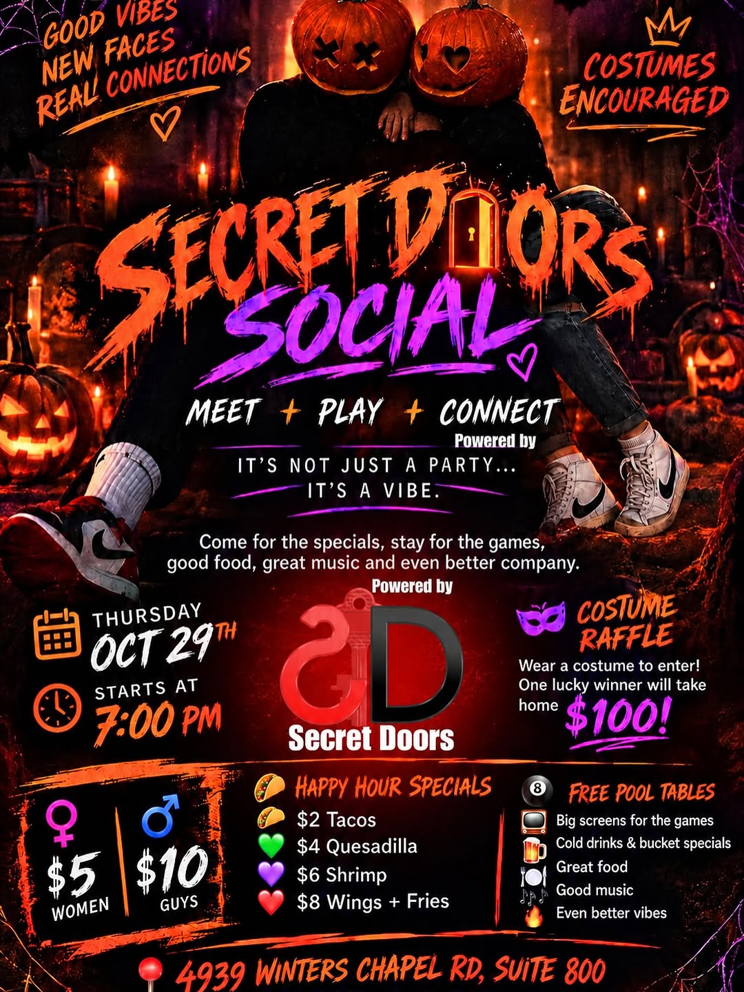 Meet. Play. Connect. Atlanta Singles Happy Hour