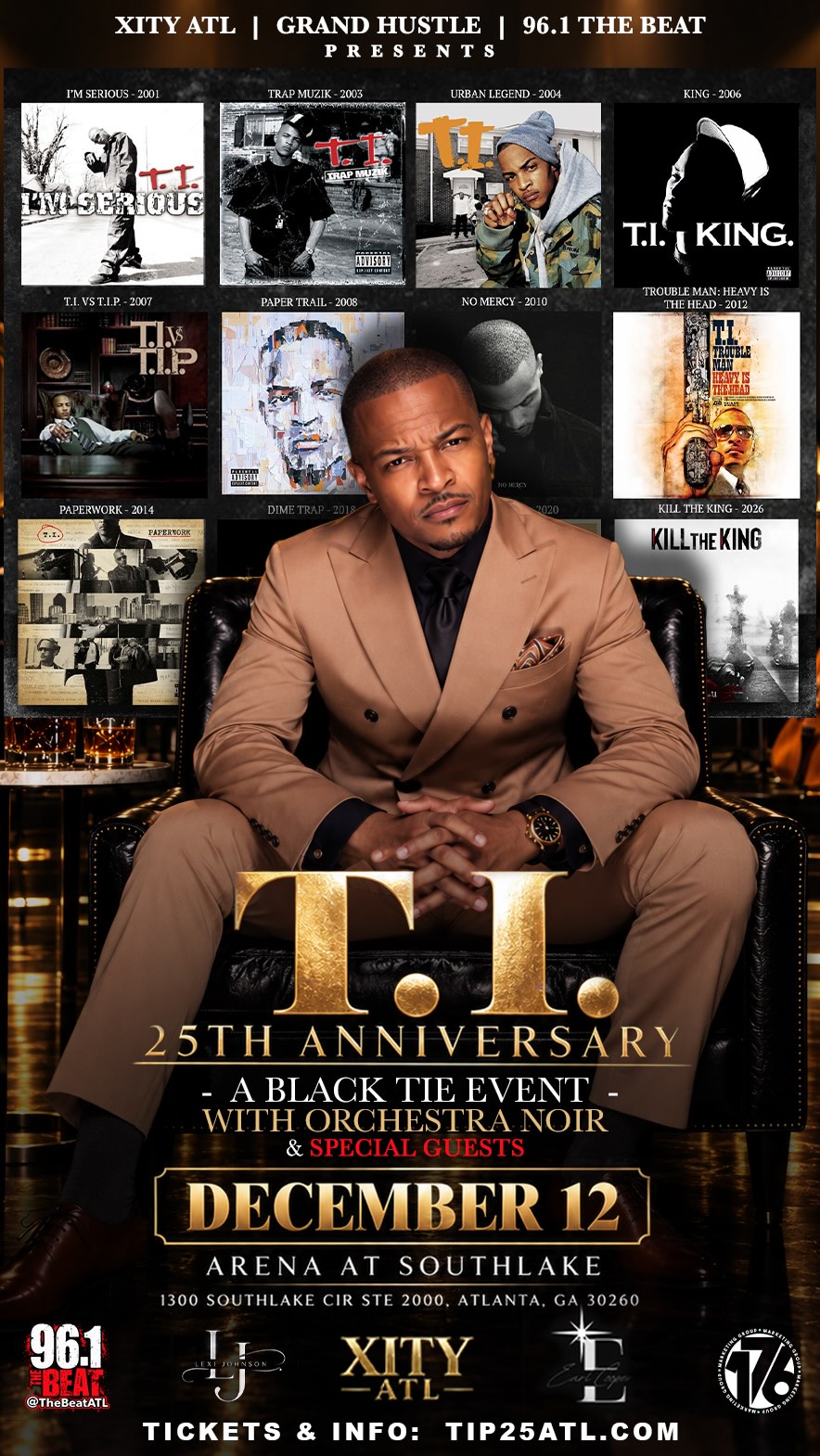 T.I. 'I'm Serious' 25th Anniversary Celebration