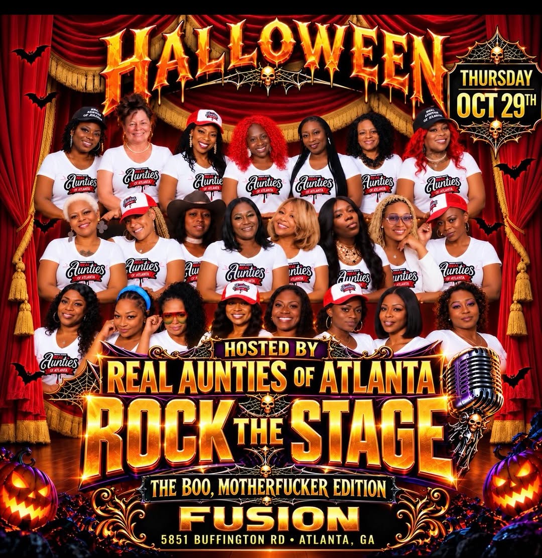 Real Aunties of Atlanta Halloween Rooftop Party