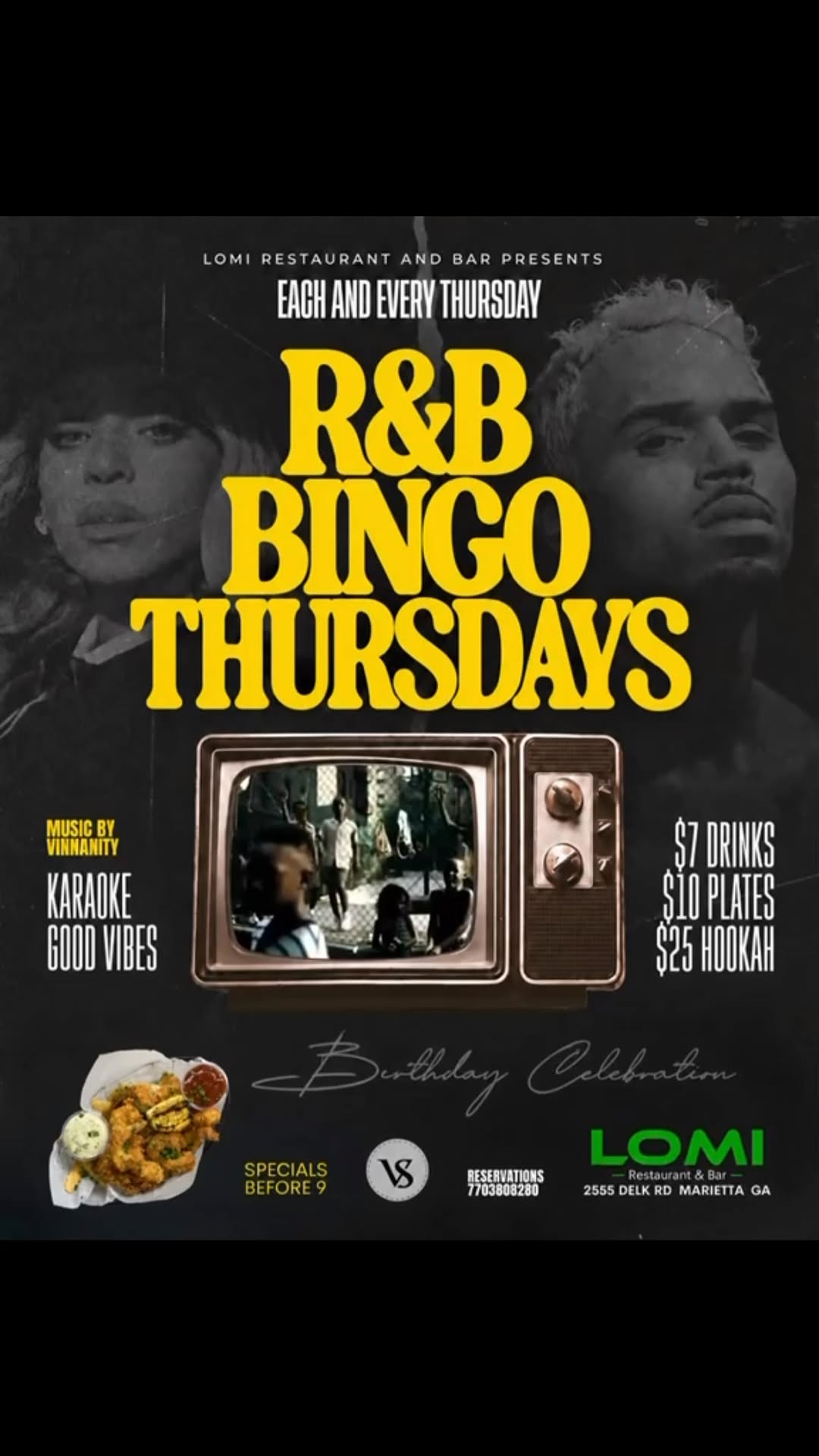 R&B Thursdays: Musical Bingo at LOMI