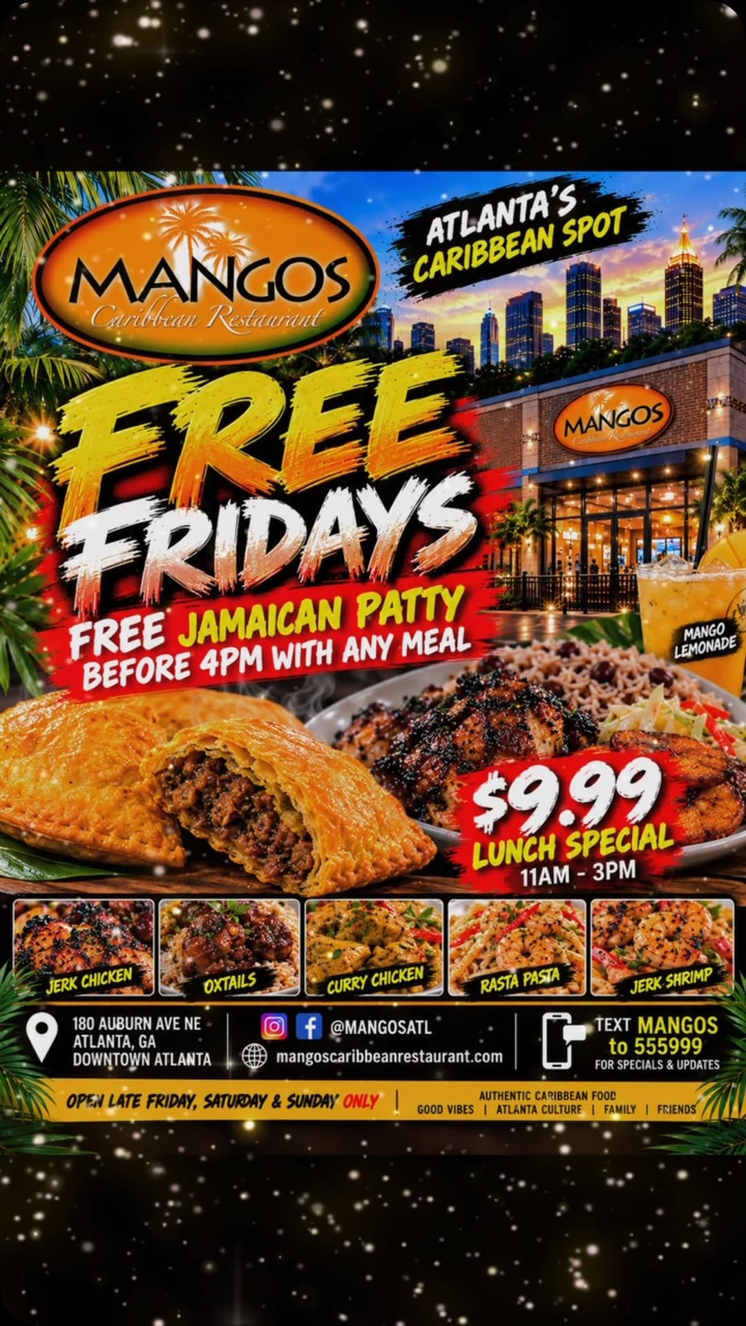 Free Fridays at Mangos