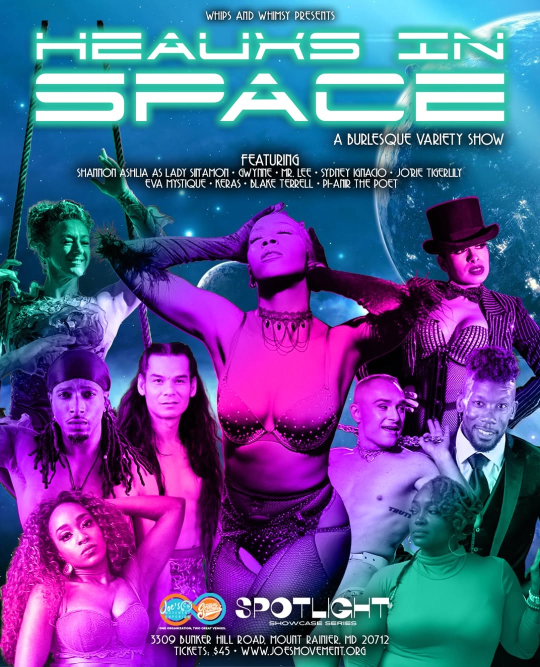 Spooky Edition WLW Burlesque Dance Show
