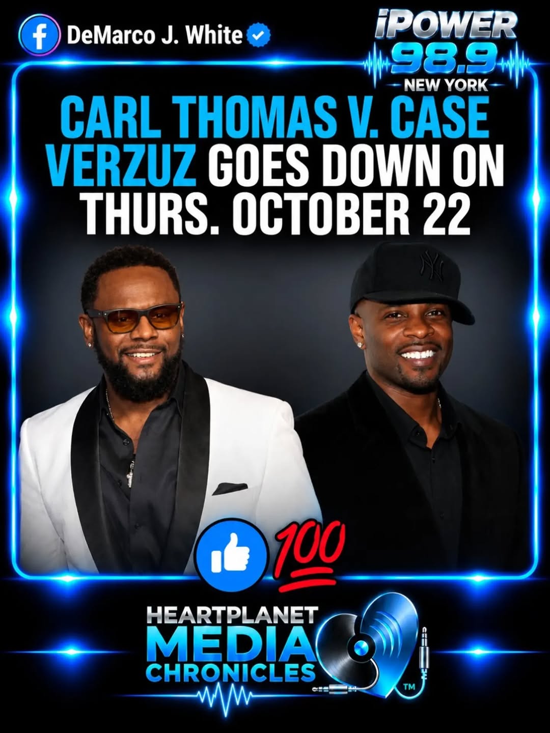Classic R&B Showdown: Carl Thomas vs. Case (Verzuz)