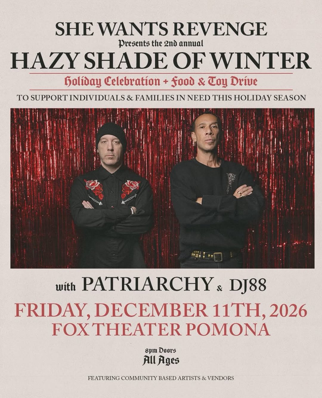 Hazy Shade of Winter Release Show at the Fox Theatre Rooftop
