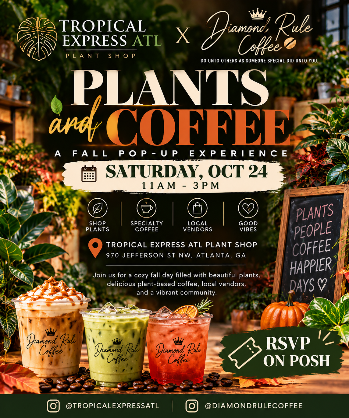 Plants And Coffee