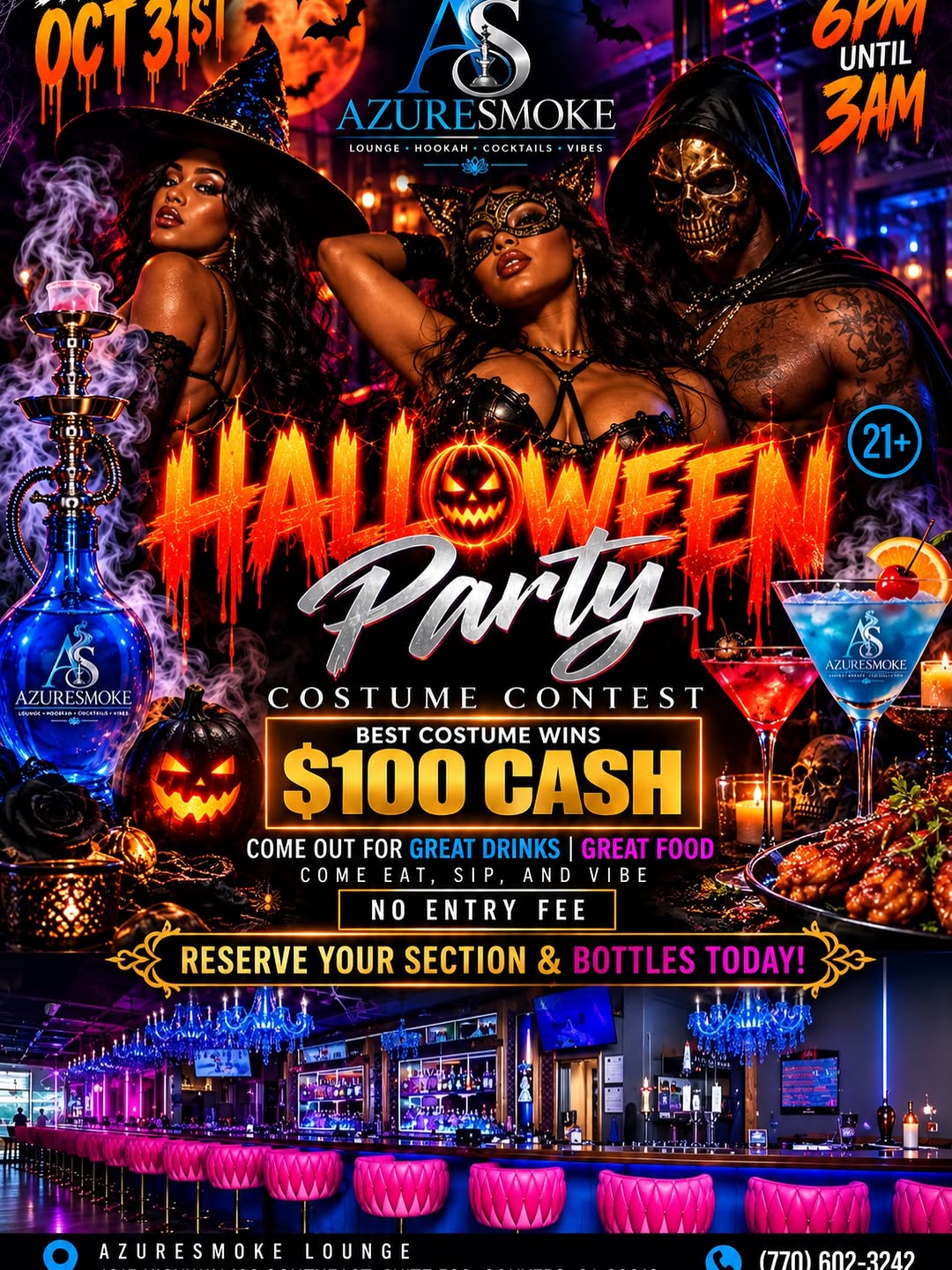 Halloween Night Party – Conyers & Atlanta