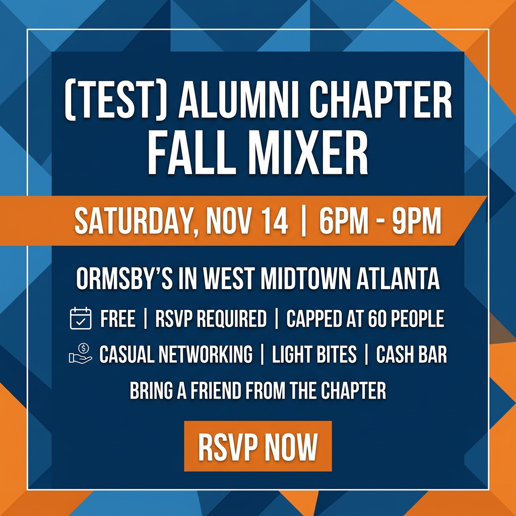 (TEST) Alumni Chapter Fall Mixer