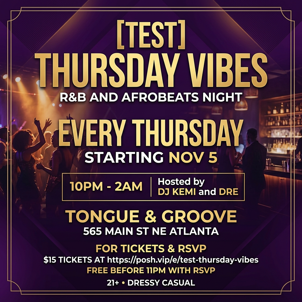(TEST) Thursday Vibes