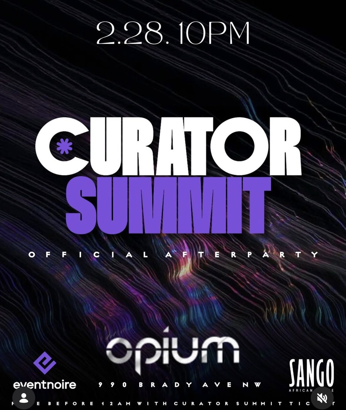 Curator Summit Afterparty